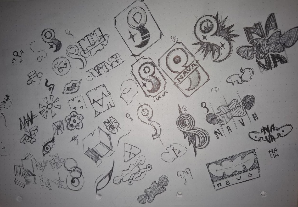 Early concept sketches