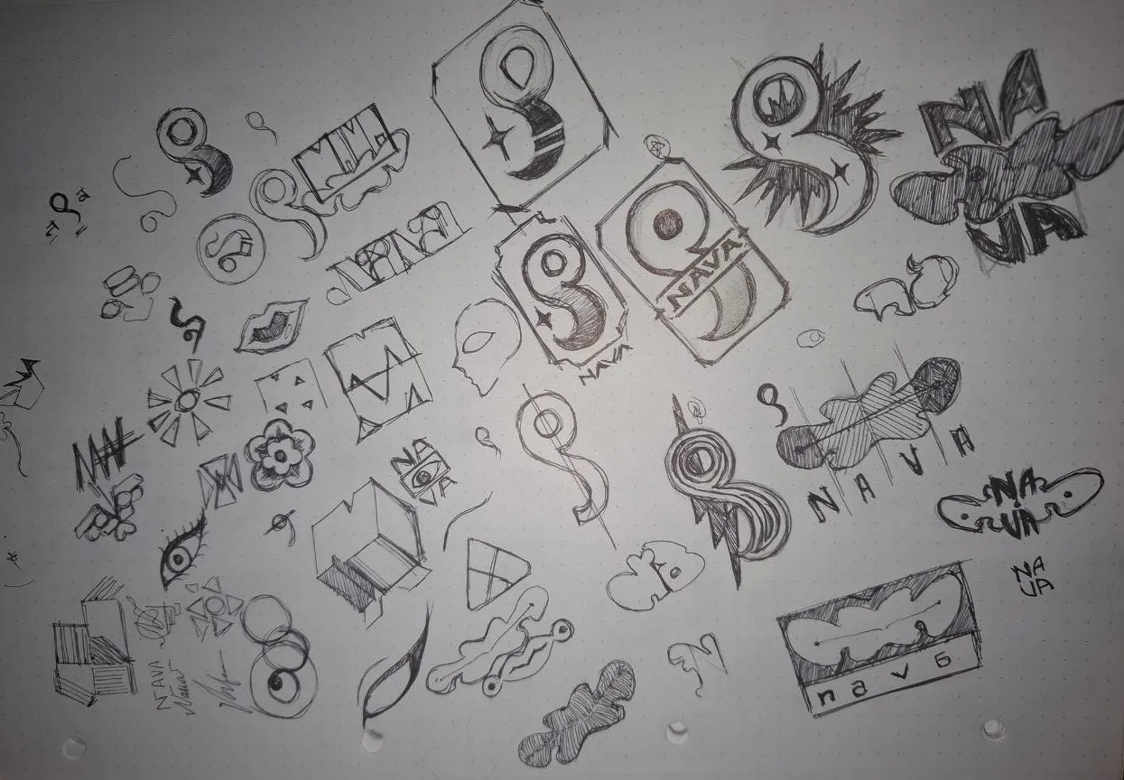 Early concept sketches