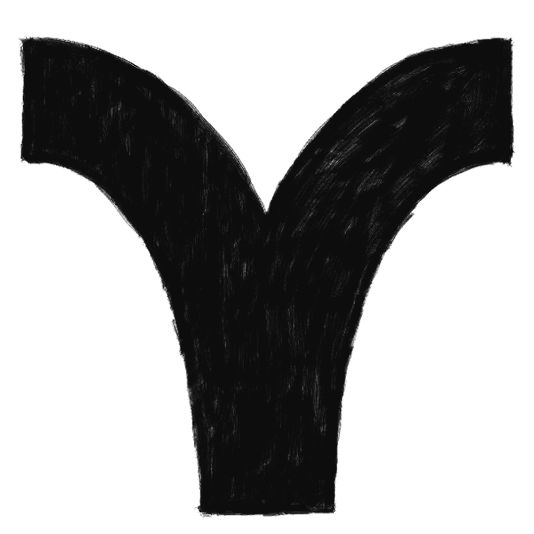 Symbol on brand red