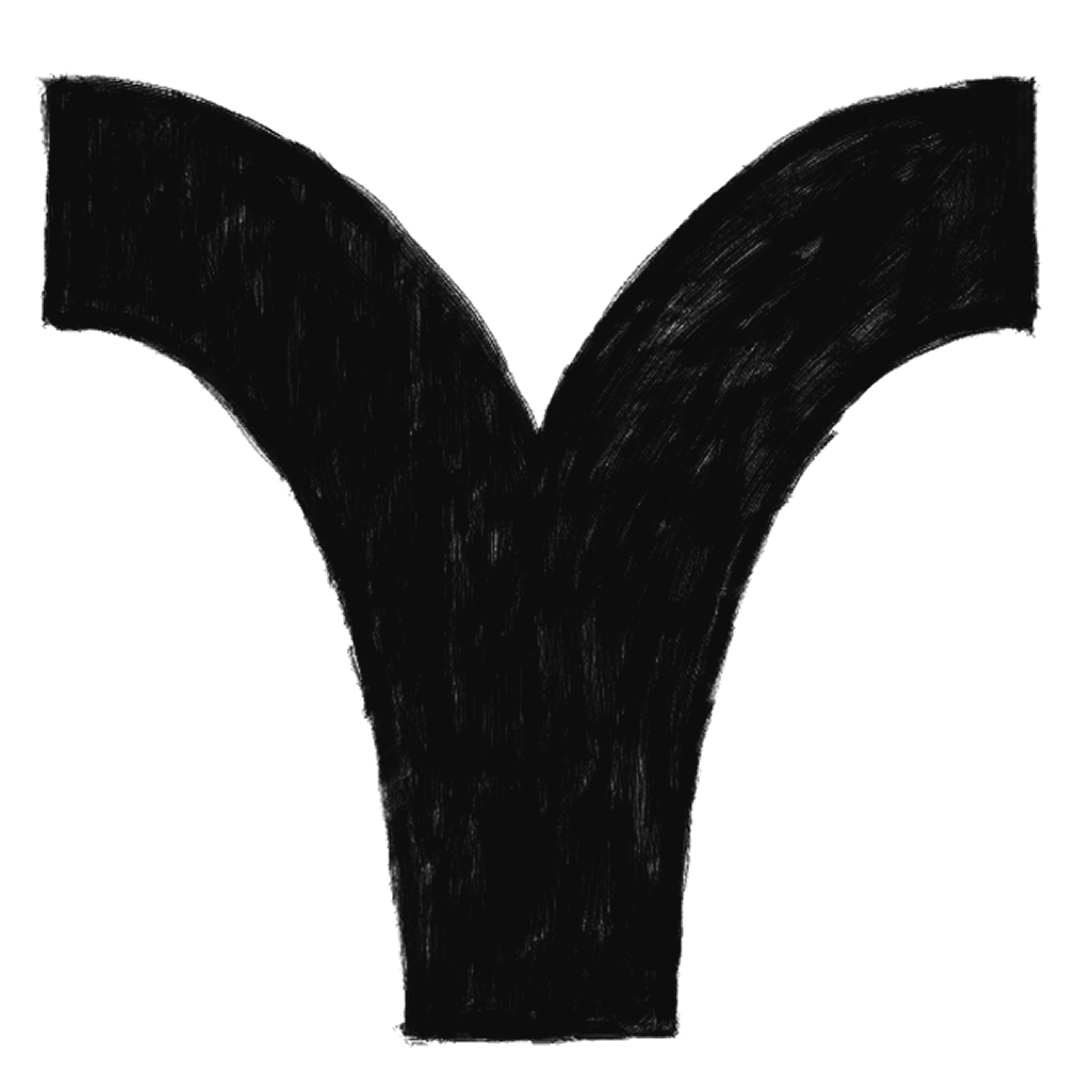 Symbol on brand red