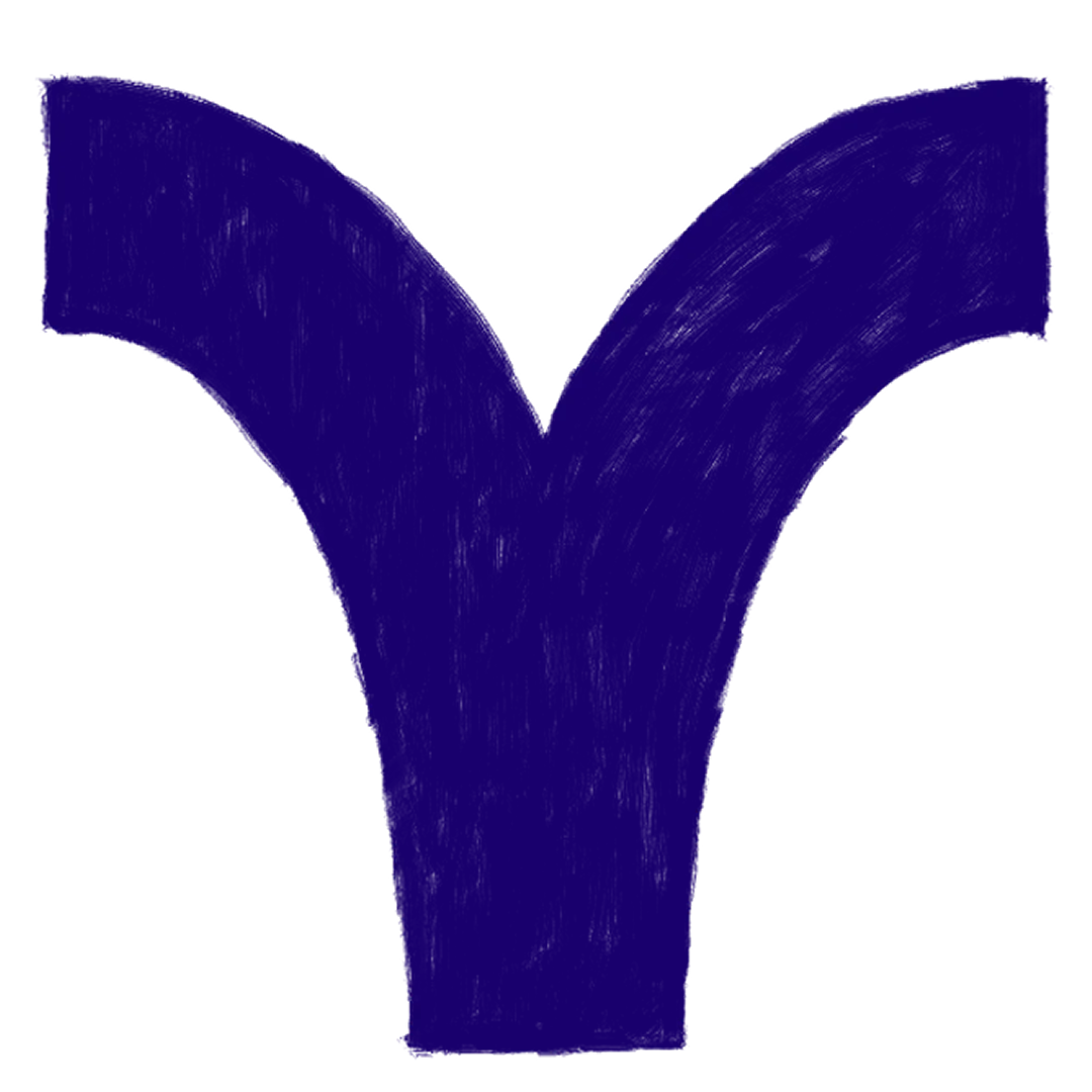 Symbol on white