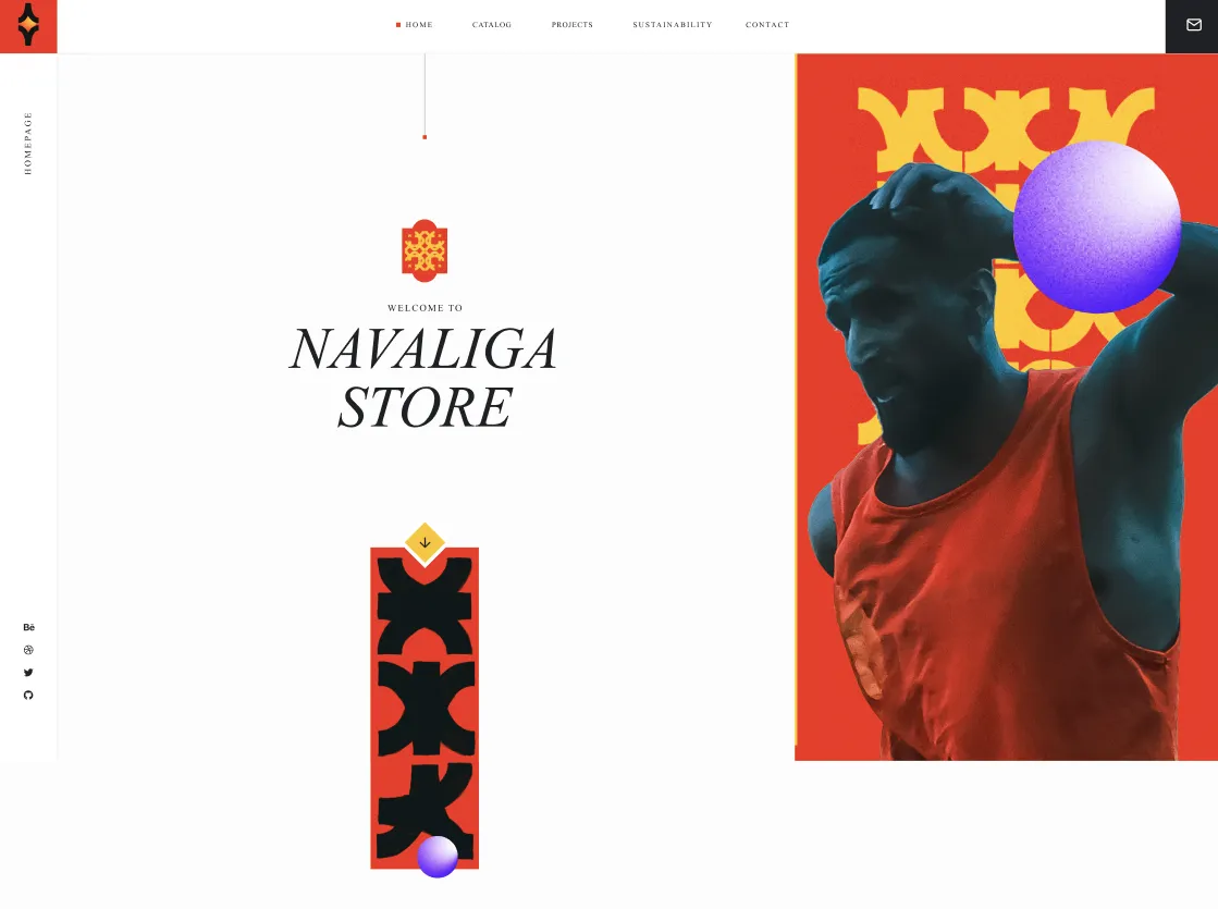 Navaliga homepage